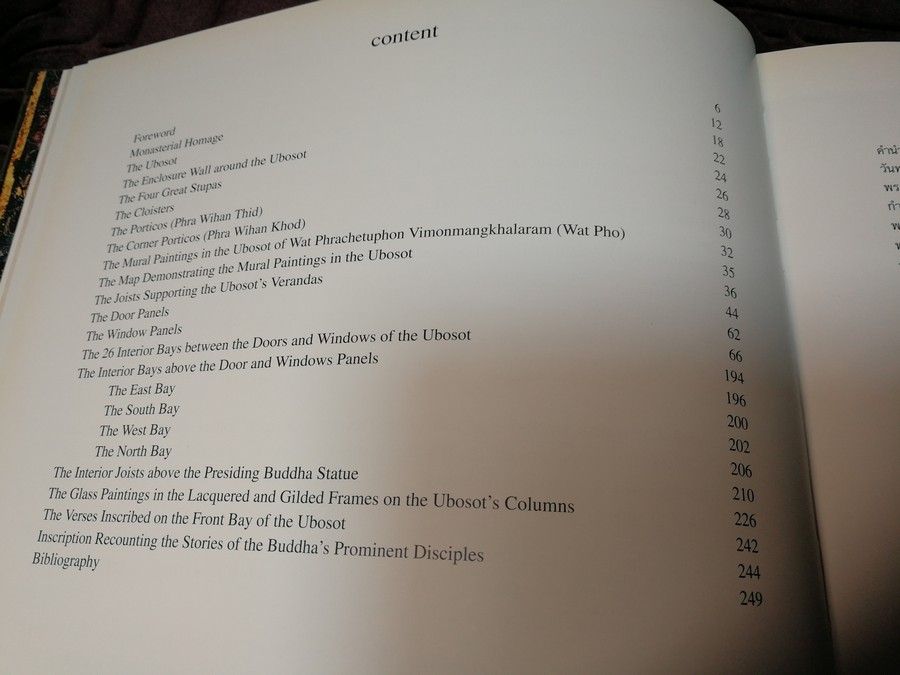 โบสถ์วัดโพธิ์ the ubosot of wat pho ปกเเข็ง (Pre-Order สอบถาม)