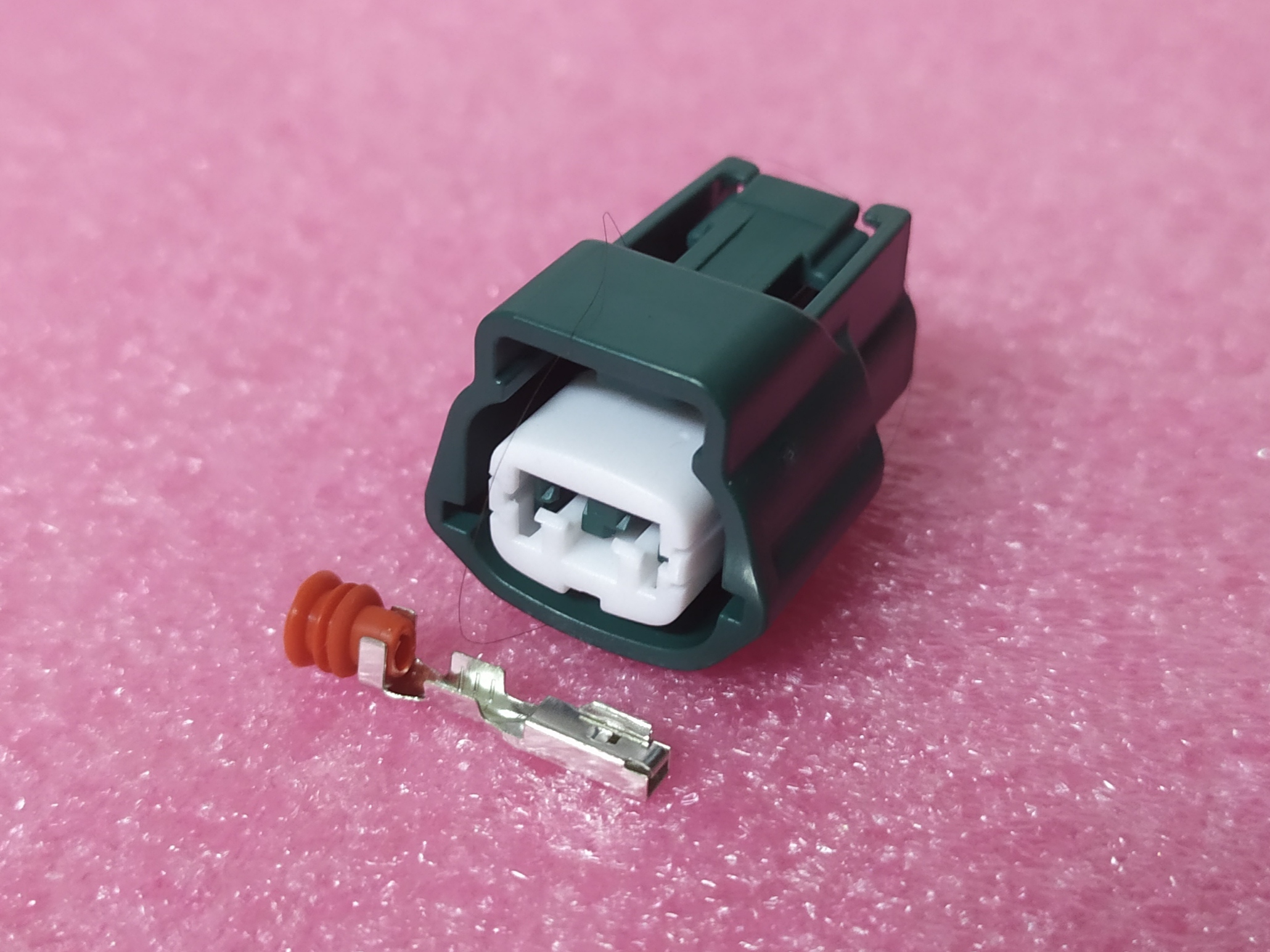 2 พิน เขียว เซ็นเซอร์อุณหภูมิ Nissan ร่องเยื้อง #0775