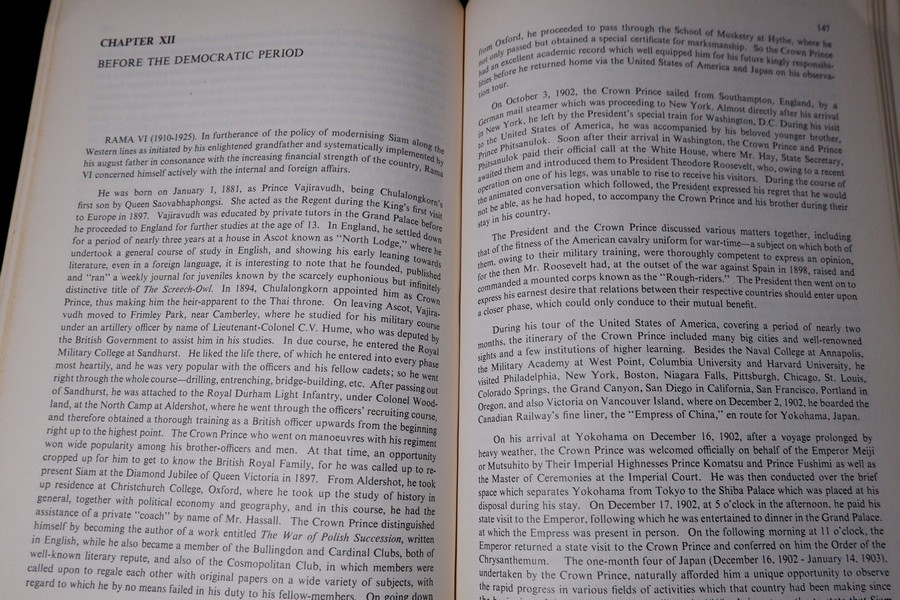 A HISTORY OF THAILAND BY RONG SYAMANANDA MA