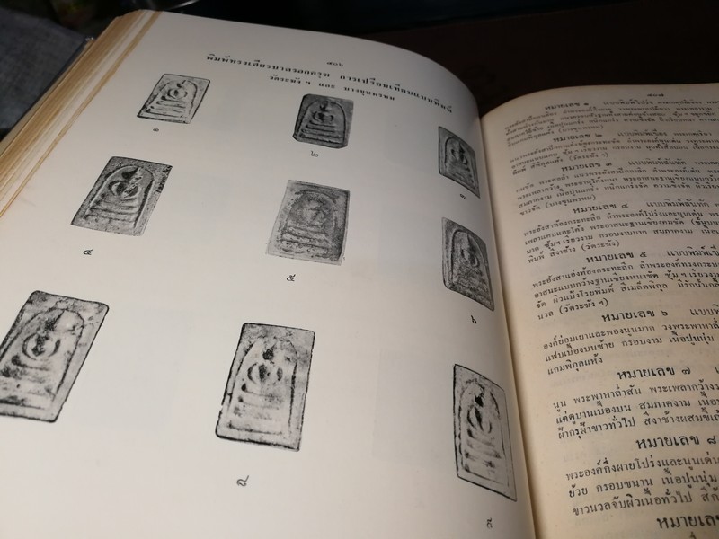 ปริอรรถาธิบายเเห่งพระเครื่อง เรื่องพระสมเด็จ ฯ โดย ตรียัมปวาย ปกแข็ง ปี 2515 (สอบถาม)