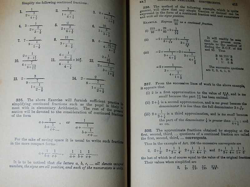 A School Arithmetic by H.S.HALL & F.H.STEVENS ปกแข็ง 550 หน้า ปี 1959