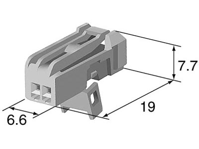 2 พิน ขาว HONDA #5071