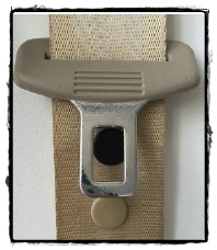 กระดุมปลายมน B สีดำ