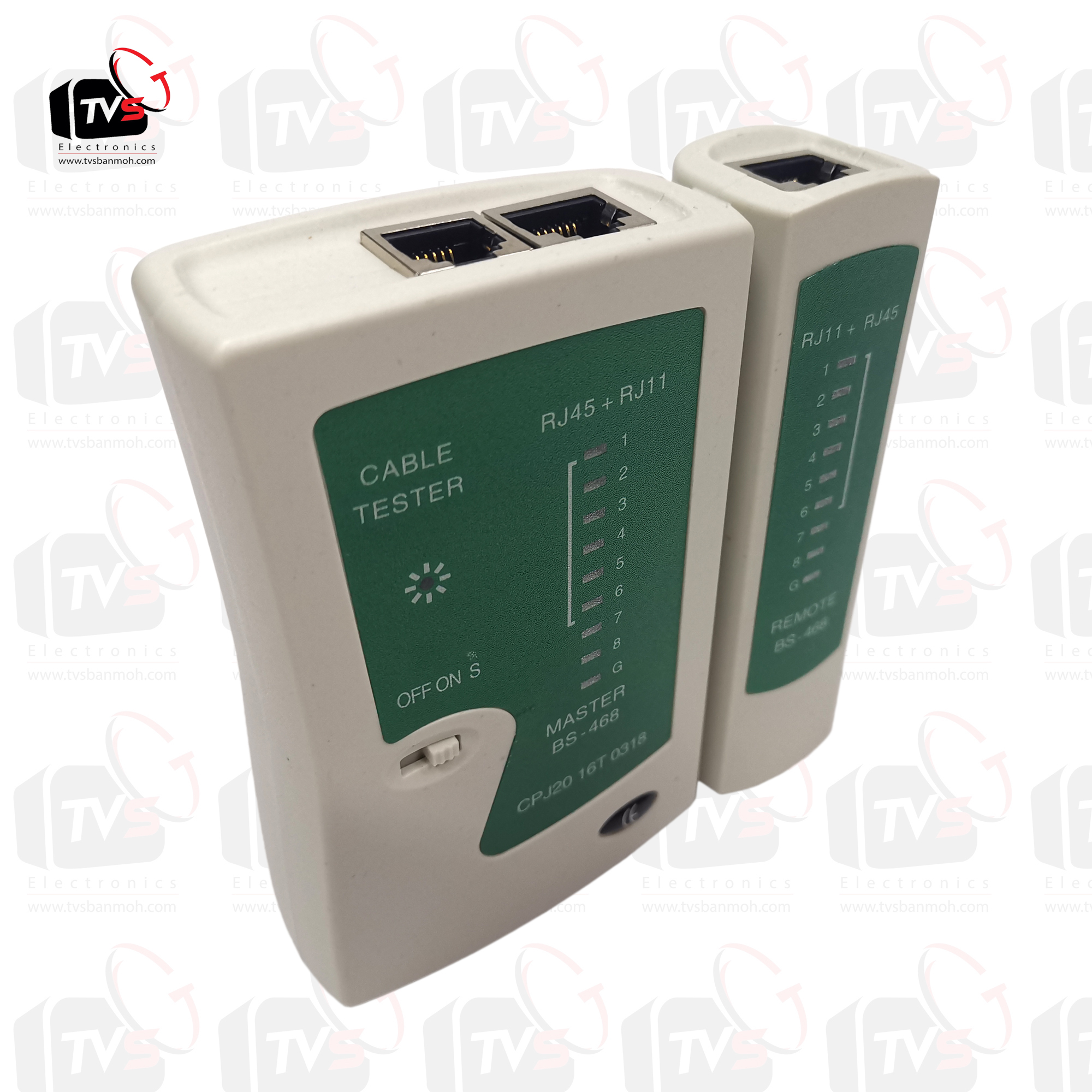 เครื่องมือทดสอบสายแลน Network Cable Tester BS-468