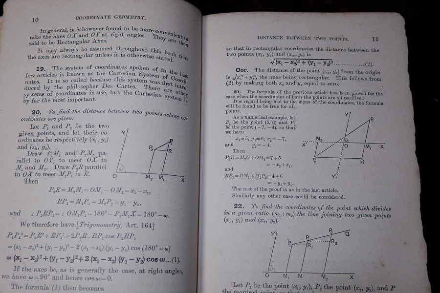 The Element of Coordinate Geometry by Macmillan and Co ., Limited ปี 1955