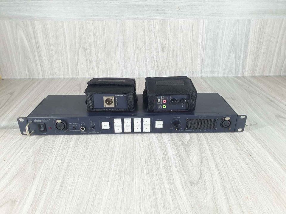 ชุดอินเตอร์คอมสำหรับงานวิดีโอ datavideo itc-100 studio 8ch