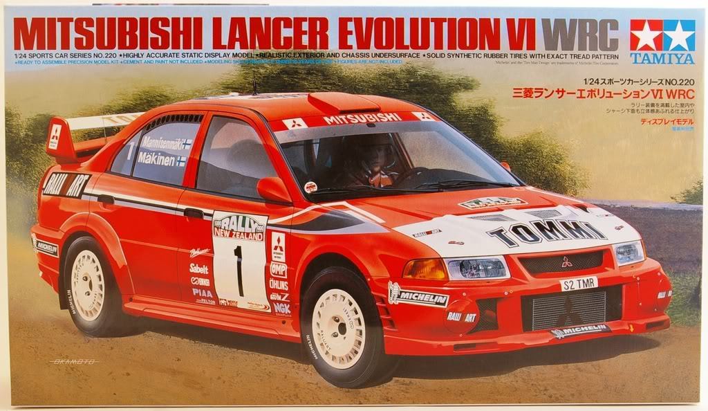 Mitsubishi Lancer Evolution VI WRC.