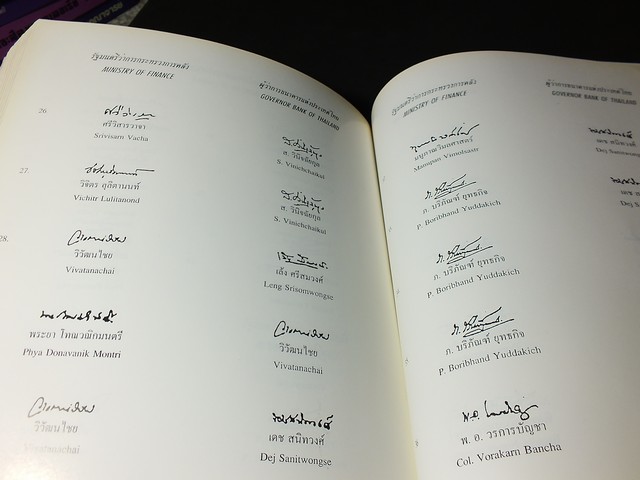 คู่มือการสะสมธนบัตรไทย Standard Catalogue of Thai Banknotes โดย วีรชัย สมิตาสิน หนา 296 หน้า ปี 2540