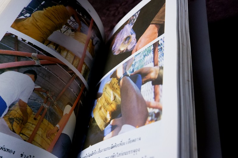 การบูรณะปลียอดทองคำ พระบรมธาตุเจดีย์ นครศรีธรรมราช ขนาด pocketbook ปี 2537