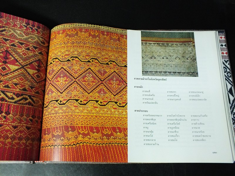 ผ้าทอพื้นเมืองสยาม โดย สมพงษ์ ทิมเเจ่มใส จัดพิมพ์เป็นอนุสรณ์ นางทวีวรรณพร ทิพย์รัตน์ ปกแข็ง ปี 2545