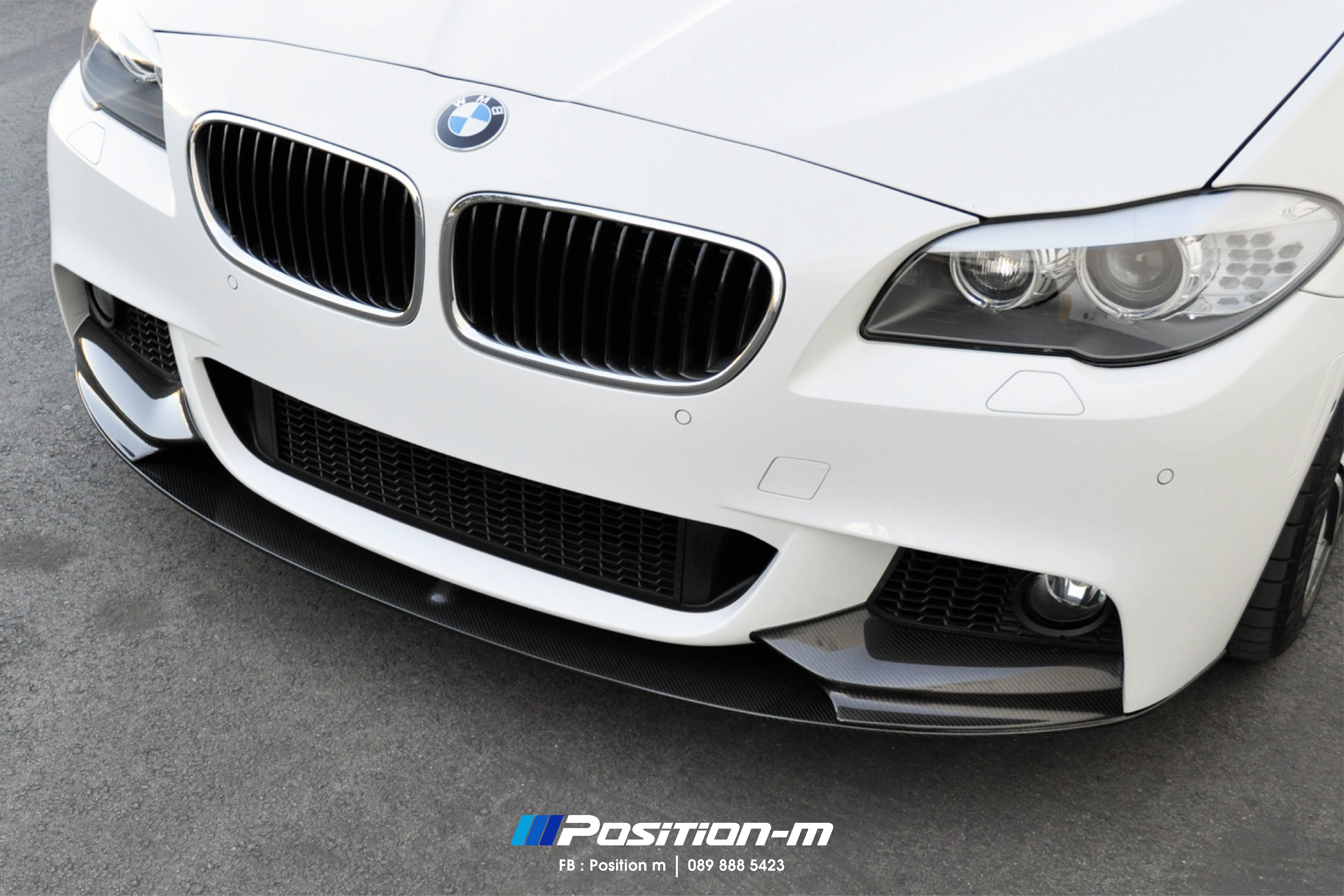F10 Front lip Pure Carbon