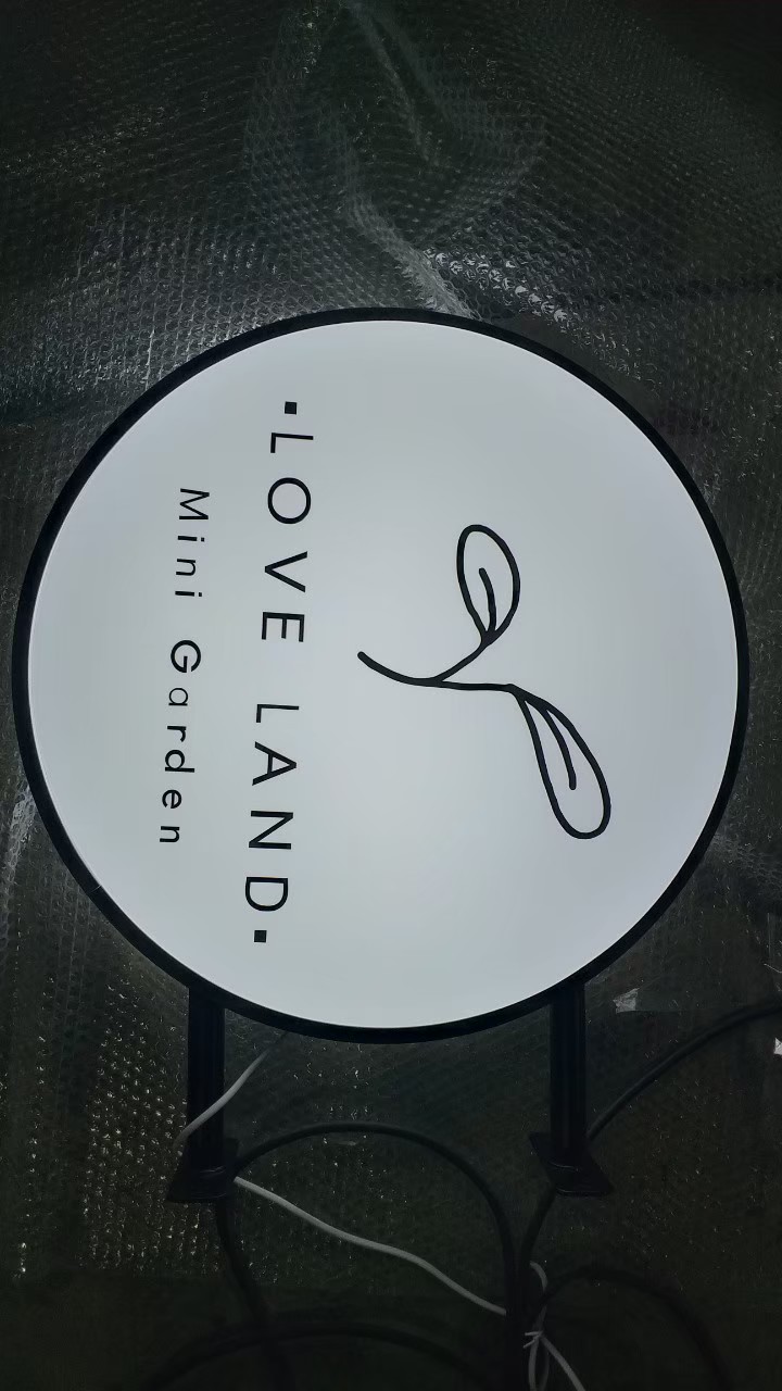 งานป้ายกล่องไฟ