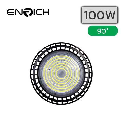 โคมไฮเบย์ LED 100W ENRICH APOLLO 190 Im/W