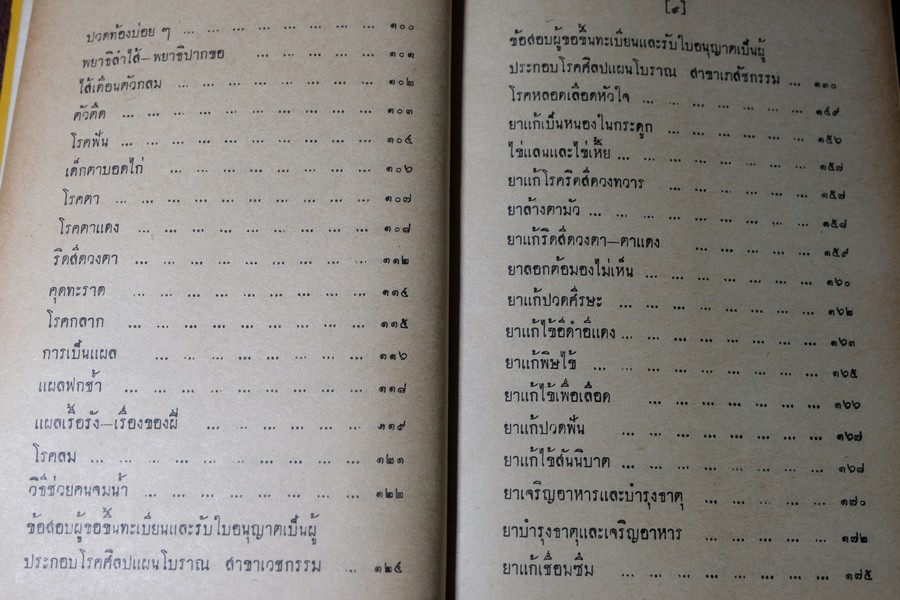 ตำรายาไทยเเผนโบราณ เล่ม 4 โดย ร.ต.อ.เปี่ยม บุณยะโชติ ปกแข็ง 404 หน้า พิมพ์ปี 2515 (สอบถาม)