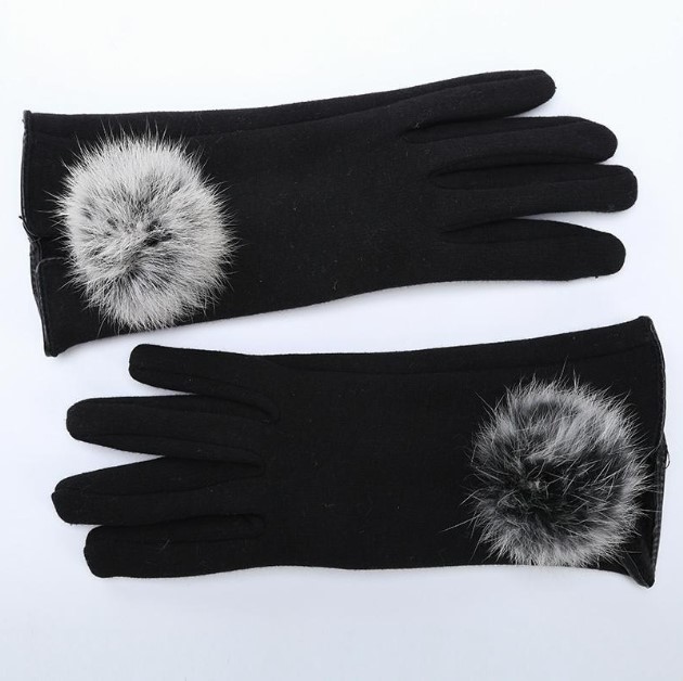 พร้อมส่ง - ถุงมือกันหนาว GT250 (สีดำ)