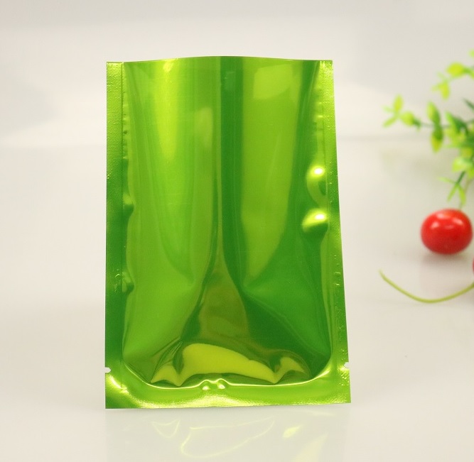 ถุงแบนฟอยล์สีเงาต่างๆ ซีล 3 ด้าน (เมทัลไลท์)