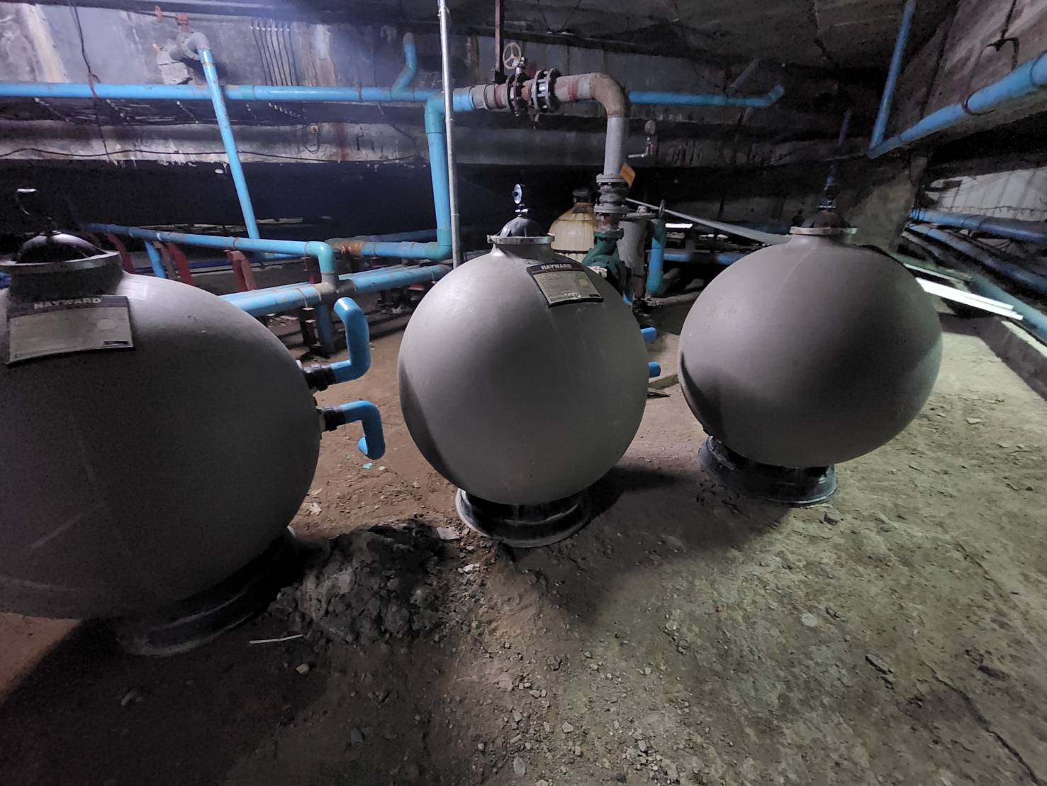 ถังกรองทราย HAYWARD Pro Series High Rate, Side Mount Sand Filter, Model S360SX มือสอง