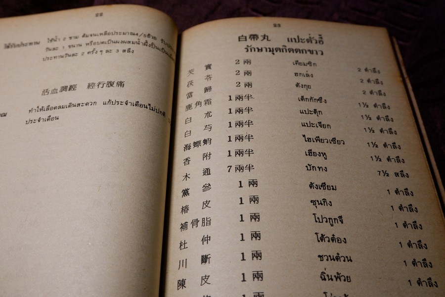 งานนิทรรศการยาจีน (คู่มือ สมุนไพร ตำรายา อาหาร เครื่องดื่ม) โดย เจนกิจ เวชพงศา (เล่มเล็ก)