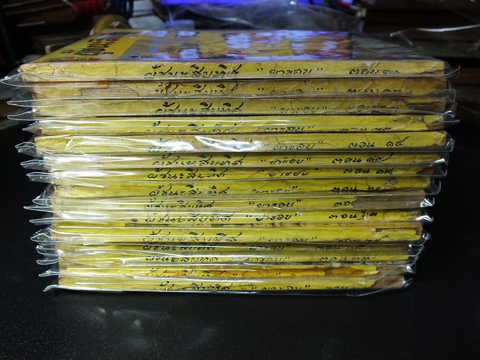 ผู้ชนะสิบทิศ ของ ยาขอบ พิมพ์ปี 2498 สำนักพิมพ์ผดุงศึกษา จำนวน 15 เล่ม