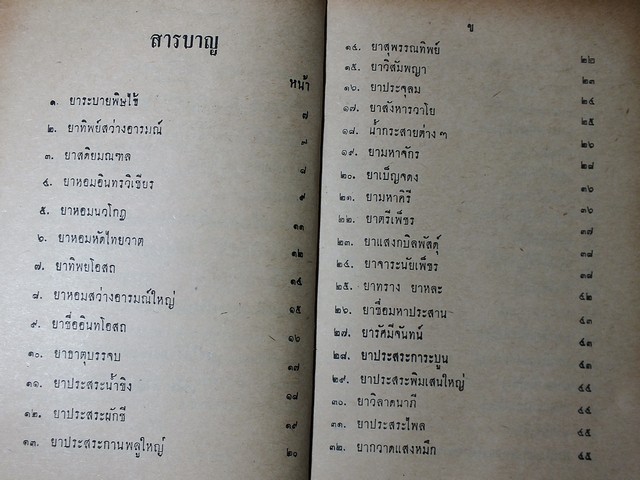 ตำรายา เเพทย์เก่า โดย เถกิง กาญจนวรรณ ปี 2511