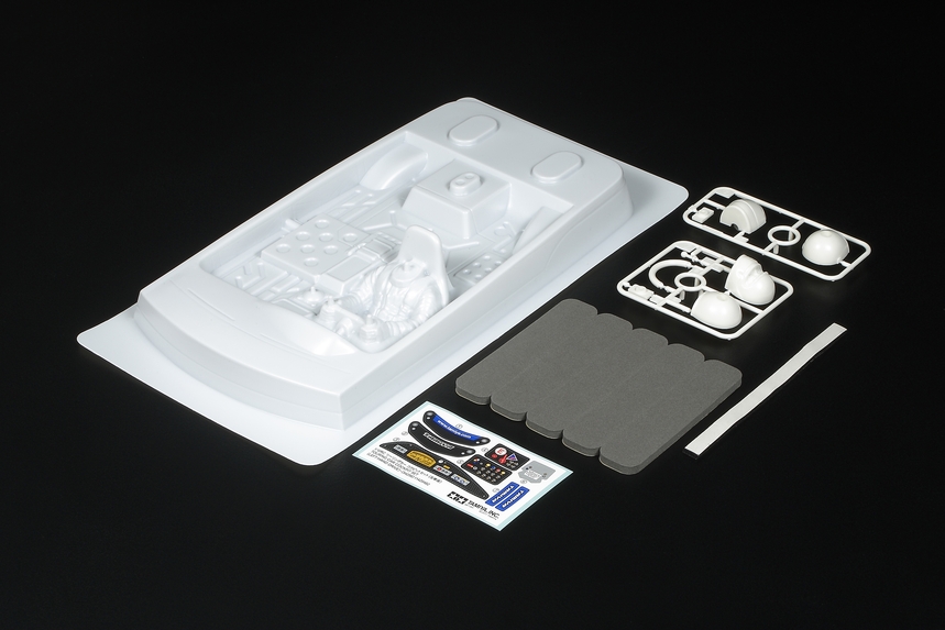 1/10 Scale Touring Car Cockpit Set (Left-Hand Drive)