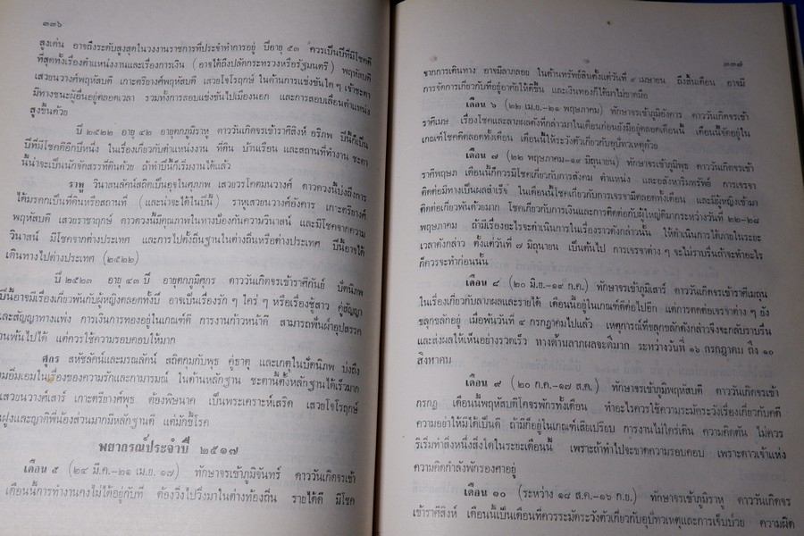 พระคัมภีร์ โหราศาสตร์ศิวาคม สำนักโหร "หอคำ" โดย พันเอก เอื้อน มนเทียรทอง ปกแข็ง ปี 2519