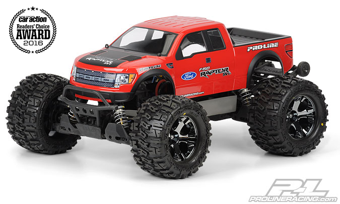 Ford F-150 Raptor SVT Clear body.