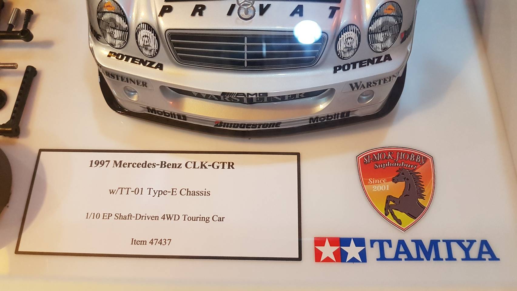 3D Exploded Parts Panel (1997 Mercedes-Benz CLK-GTR)