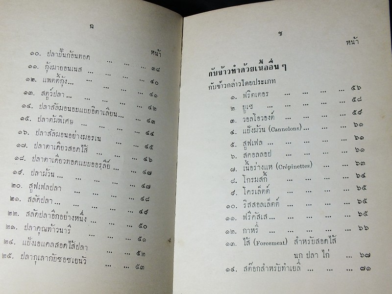 ตำราอาหารคาวหวาน โดย ม.จ.สิบพันพารเสนอ โสณกุล ปกแข็ง ปี 2507 (สอบถาม)