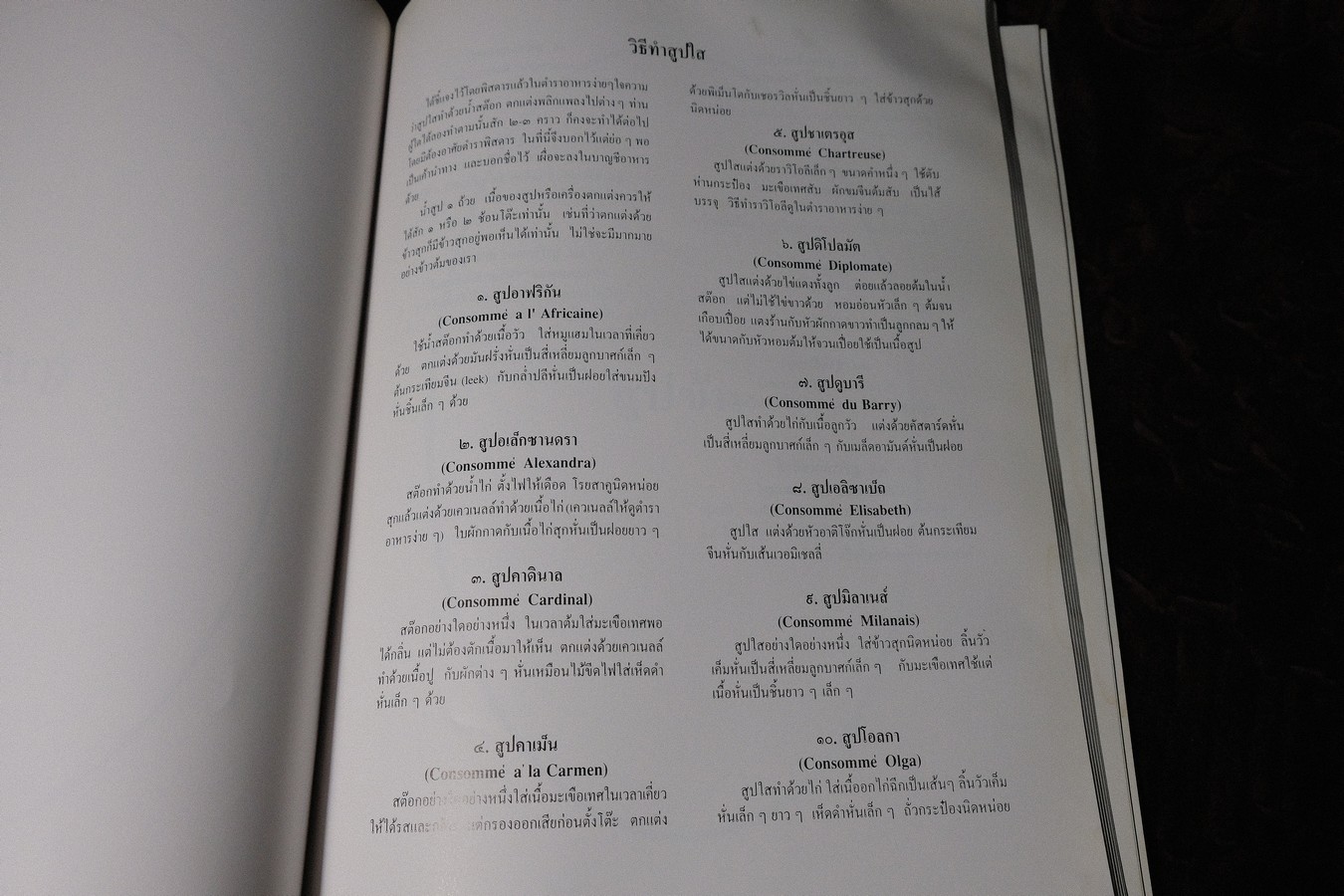 ตำราทำขนม ทำอาหาร เครื่องว่างเเละของเเกล้ม รวม 4 เล่ม โดย มจ.สิบพันพารเสนอ โสณกุล (อนุสรณ์ ม.จ.ลุอิสาณ์ ดิศกุล) ปี 2538
