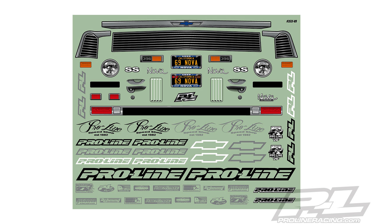 1969 Chevrolet Nova Clear Body