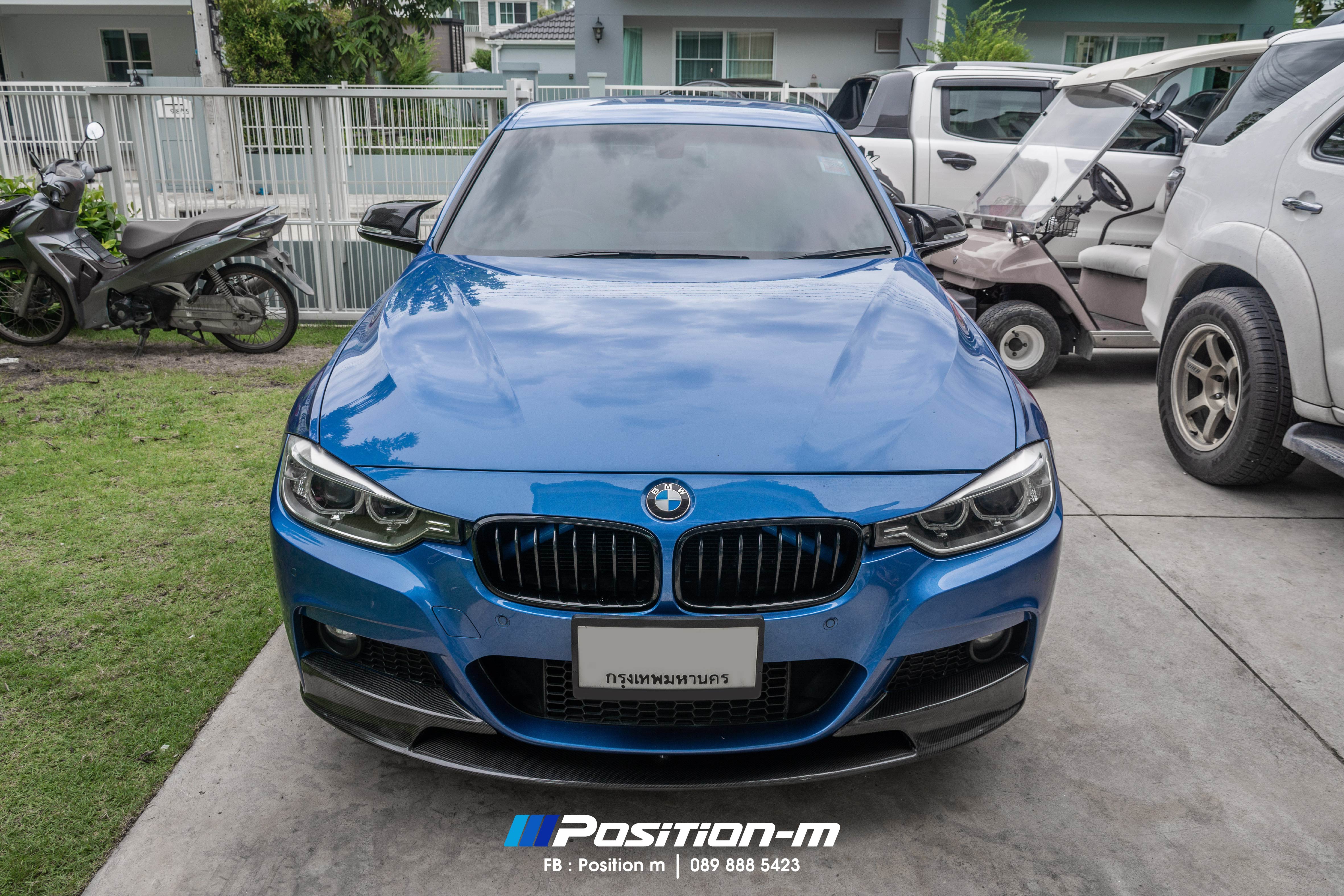 F30 Front lip Pure Carbon