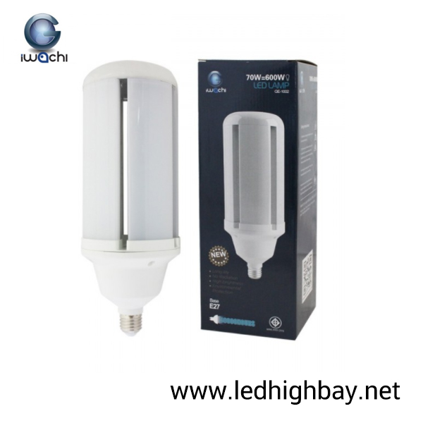 หลอดไฟไฮเบย์ LED 70w ยี่ห้อ Iwachi (แสงขาว)