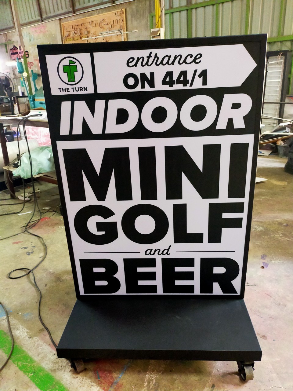 งานป้ายกล่องไฟ