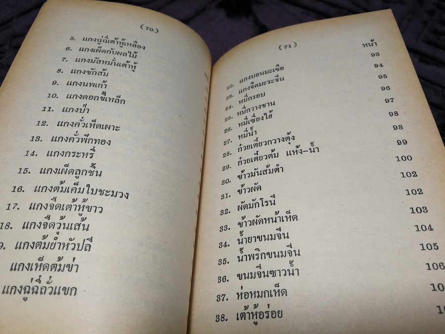 วิธีประกอบอาหารมังสวิรัติ (เจ) 107 ชนิด โดย พระยาภะรตราชสุพิชฯ หนา 192 หน้า ปี 2530