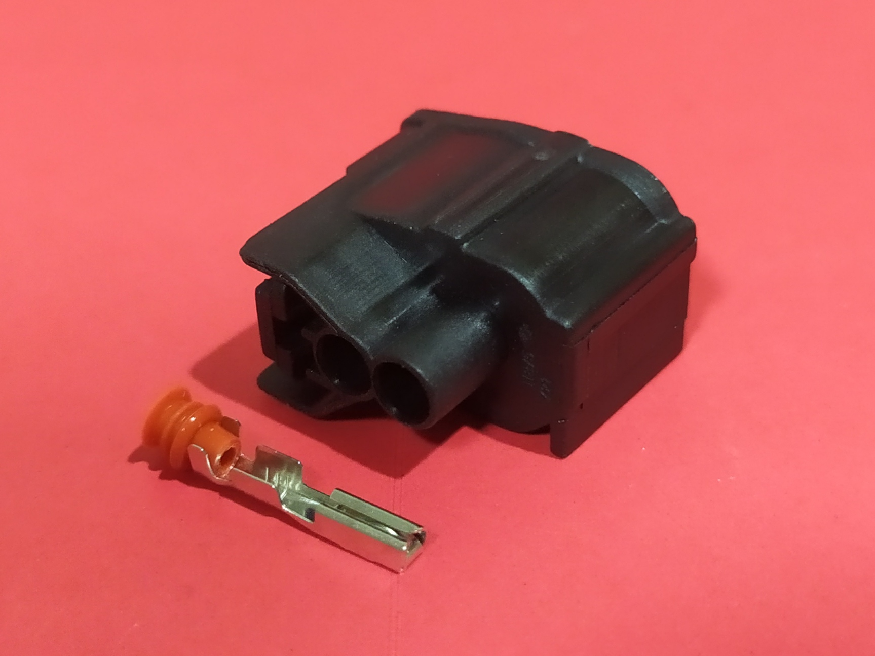 2 พิน ดำ หัวฉีด Toyota #0611