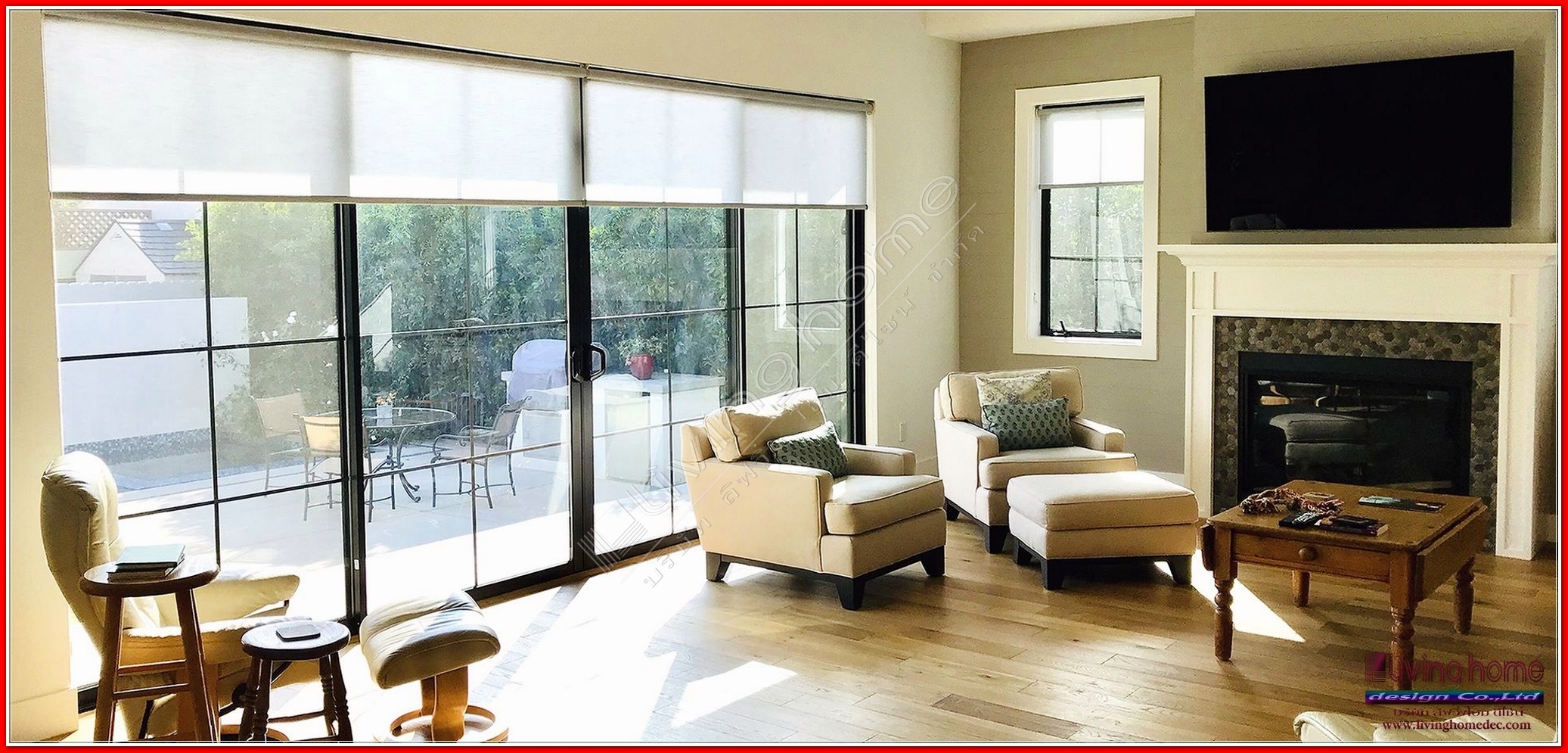 ม่านม้วน โปร่งแสง "SUNSCREEN ROLLER BLINDS" ผ้าม่าน ม่าน มู่ลี่ มู่ลี่ไม้ ม่านม้วน วอลเปเปอร์ รับติดตั้ง ออกแบบ ราคาถูก ทุกประเภท ทุกรูปแบบ