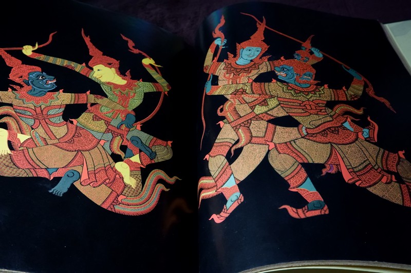 THAI PAINTING IN COLOUR ภาพจิตรกรรมไทย (Pre-Order สอบถาม)