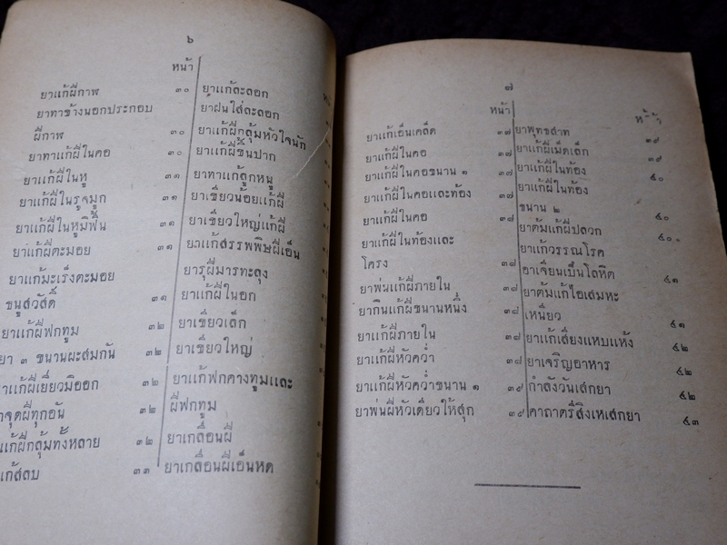ตำราโบราณ ยาเเก้ฝีร้ายต่างๆ ยาเเก้ลมมีพิษ ยาเเก้โรคต่างๆ รวม 335 ขนาน โดย ส.ศ. ปี 2493( Pre-Order สอบถาม)