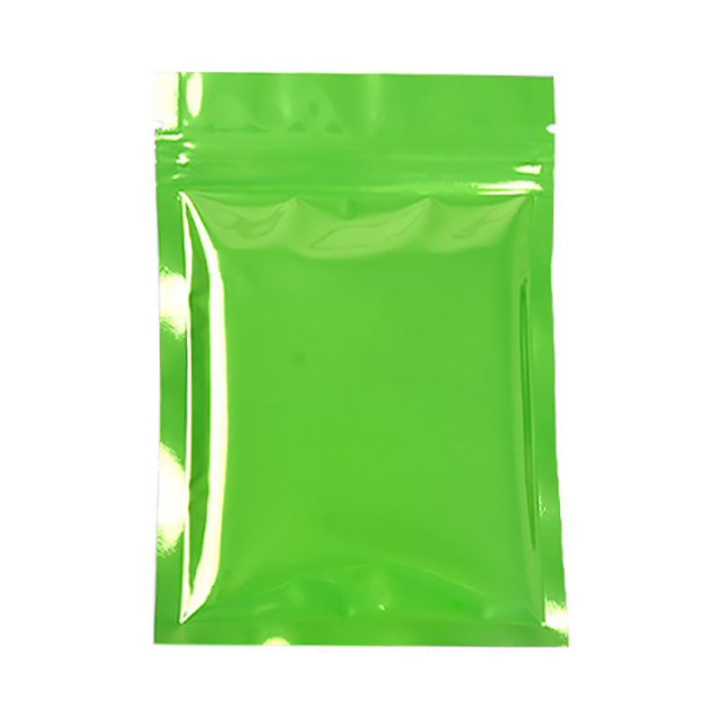 ถุงฟอยล์สี ซิปก้นแบน (เมทัลไลท์)