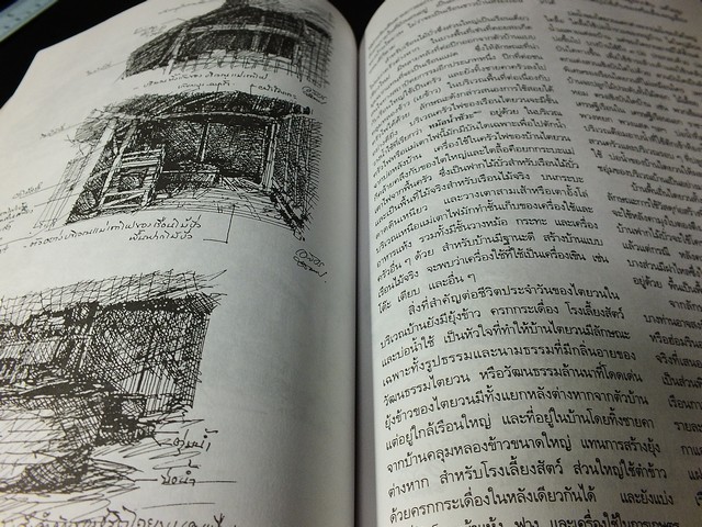 บ้านเเละหมู่บ้านพื้นถิ่น โดย อรศิริ ปาณินท์ หนา 184 หน้า ปี 2538