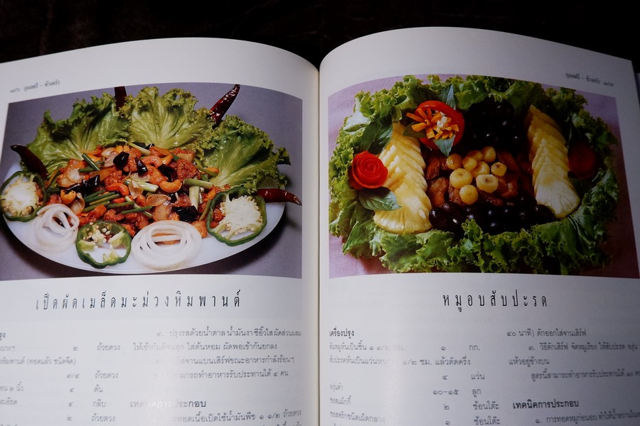 กุลสตรีข้างครัว (อาหารคาว จานเดียว กับเเกล้ม ของว่าง ขนมหวาน) โดย สุภาภรณ์ ปานนิล หนา 257 หน้า