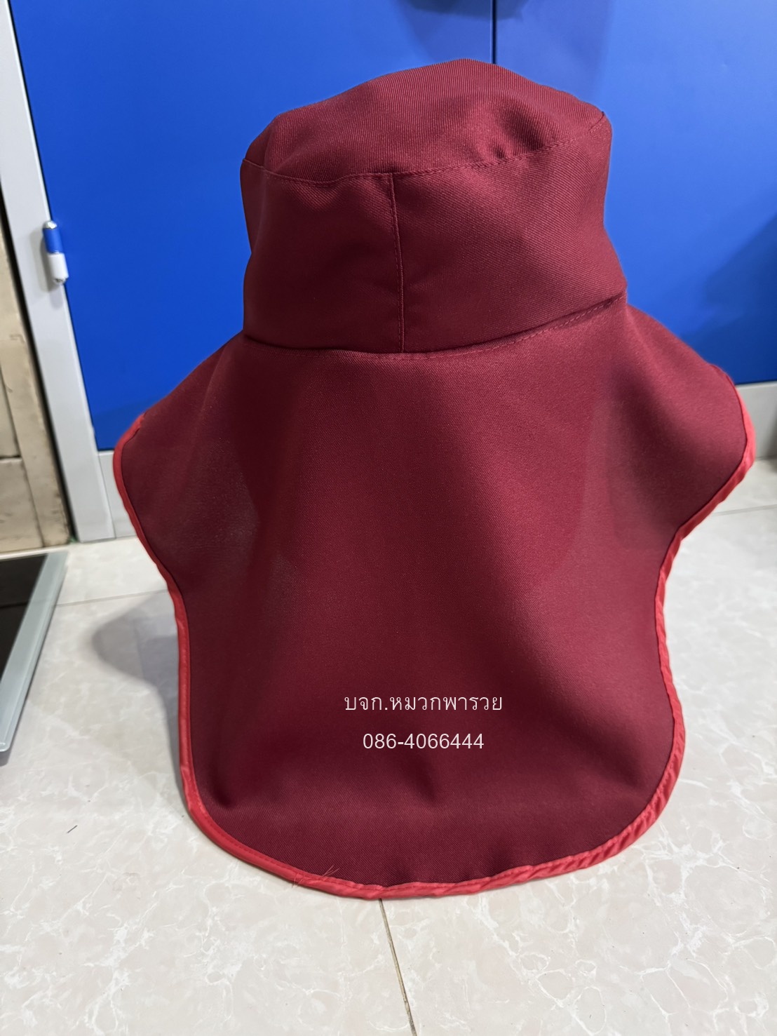 หมวกคลุมหน้าทรงค้างคาว หมวกคลุมหน้ากันแดดถอดแยกชิ้นได้