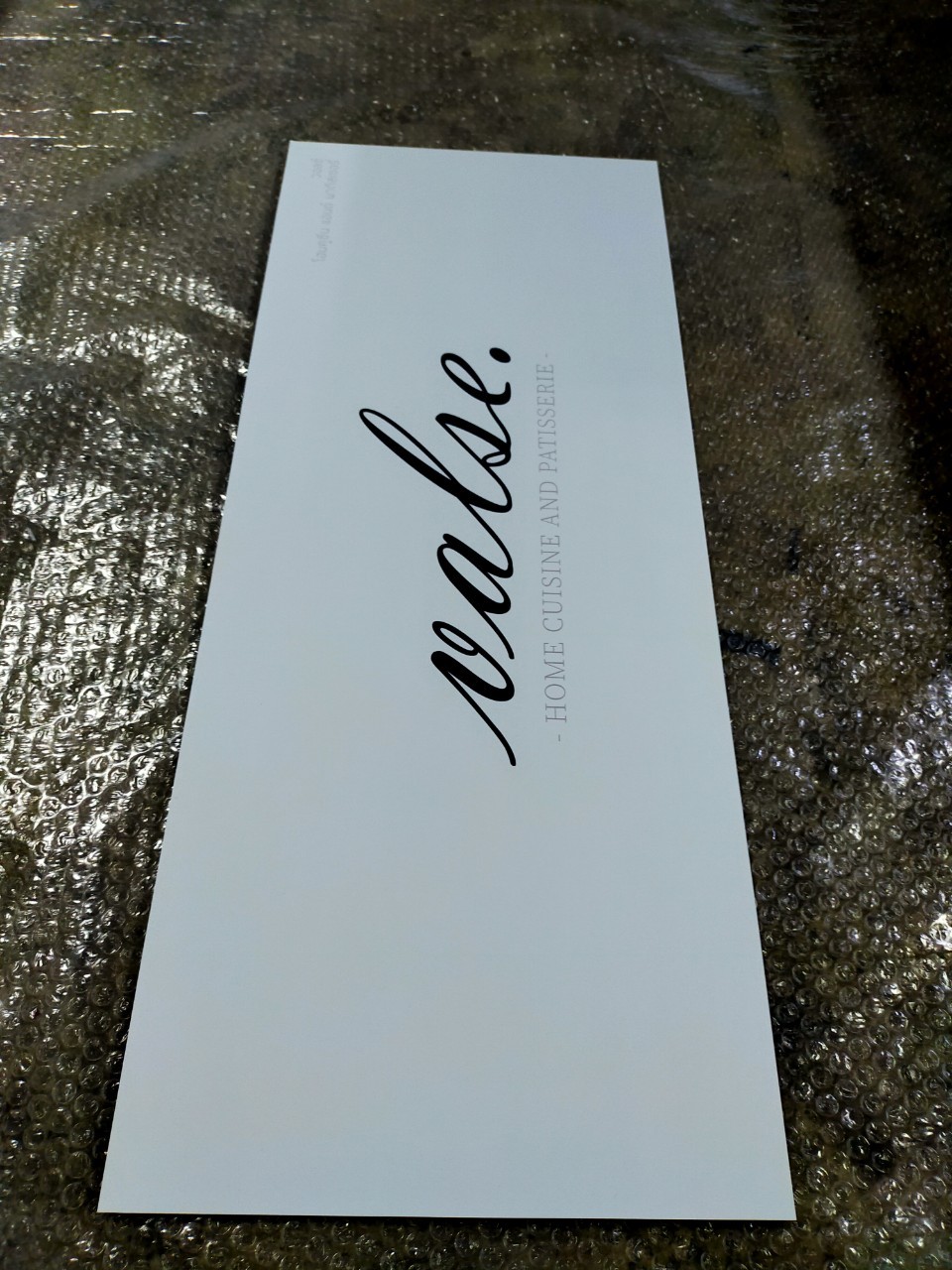 งานป้ายติดสติ๊กเกอร์