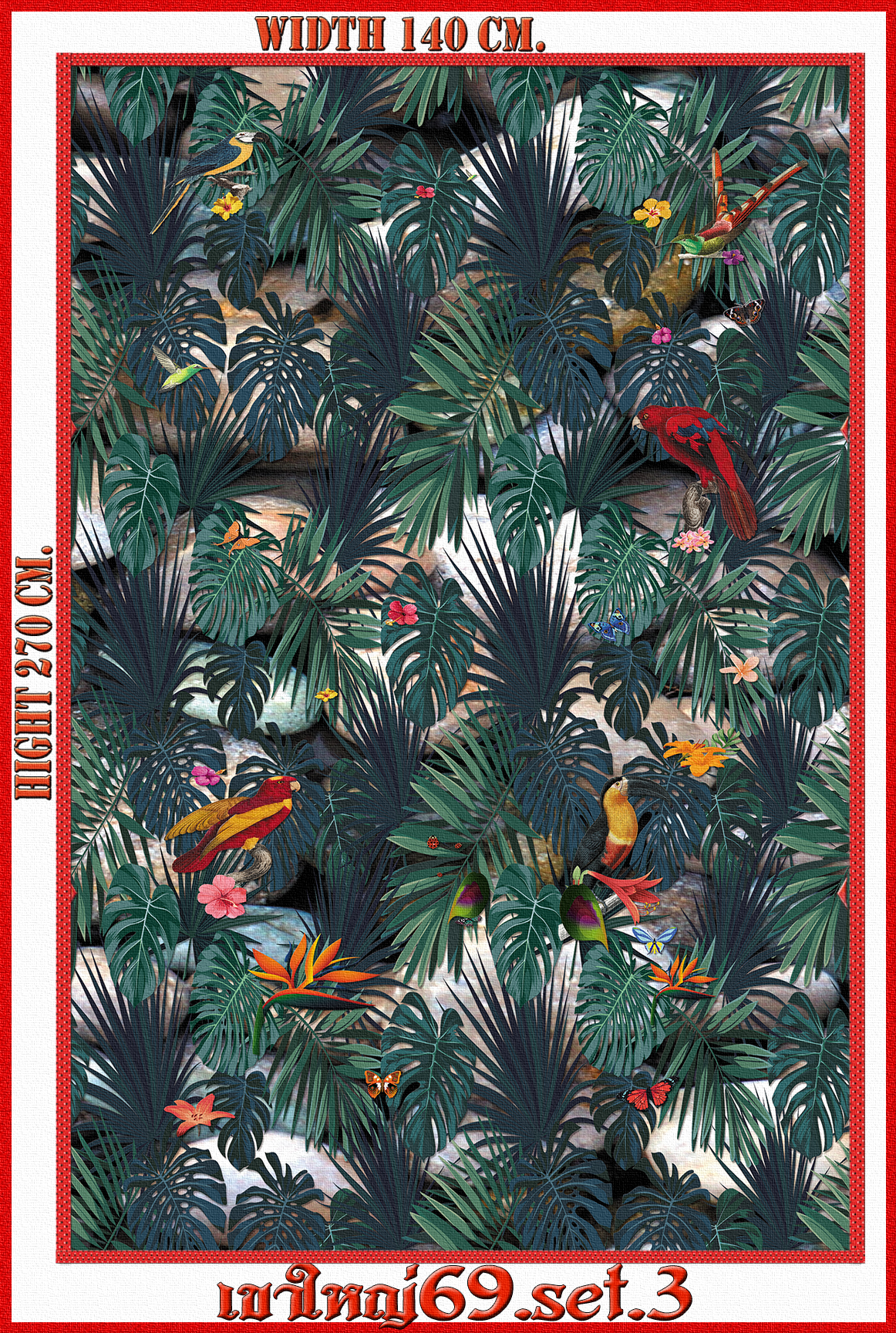 วอลเปเปอร์รูปภาพติดผนังสั่งทำ เขาใหญ่ 69(ลายใใหญ่) มีภาพให้เลือกกว่า 50,000 ภาพ ออกแบบกราฟฟิค หรือ รูปภาพตามที่ท่านกำหนด ในสไตล์ท่านเอง "custom made"