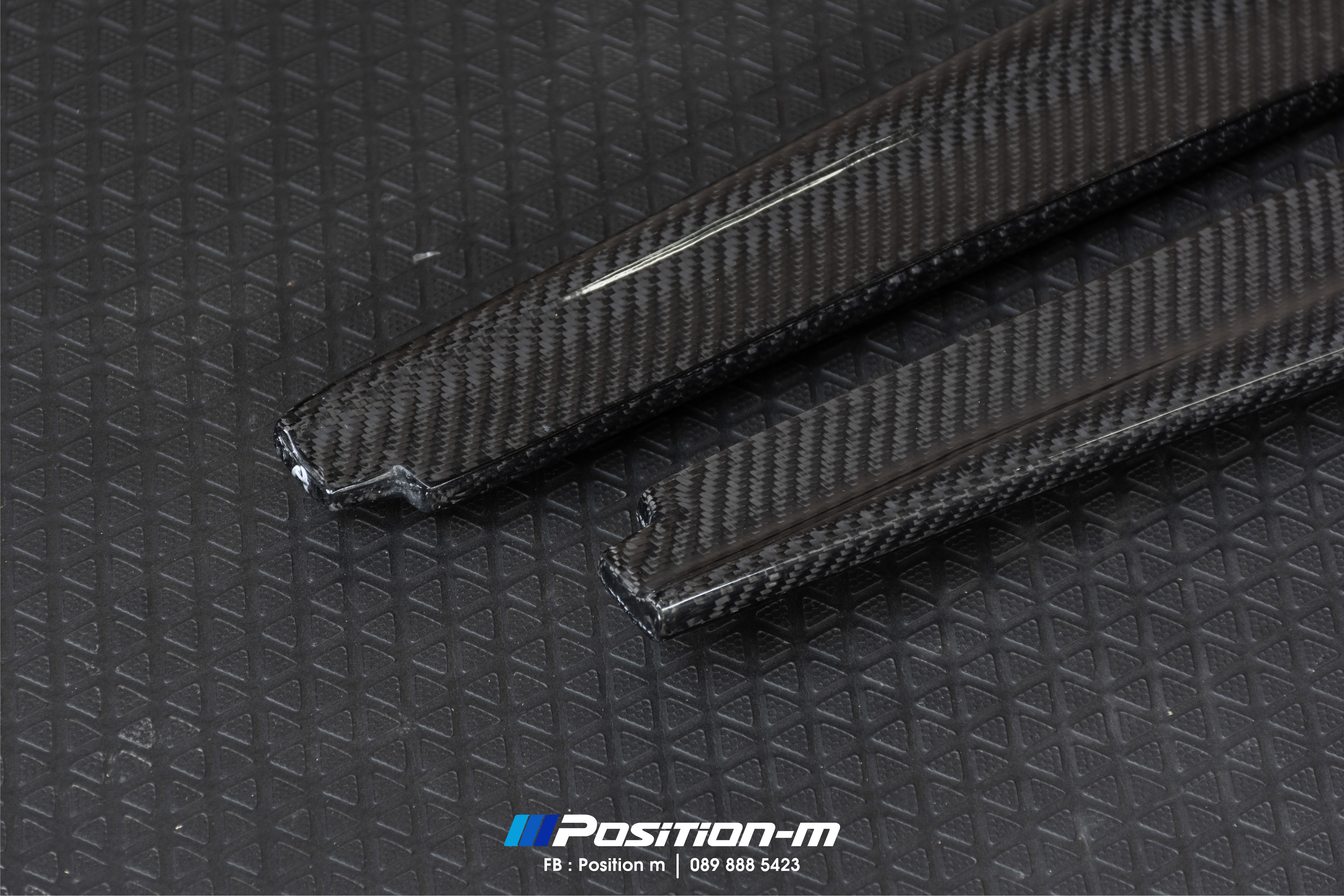 Side skirt pure carbon