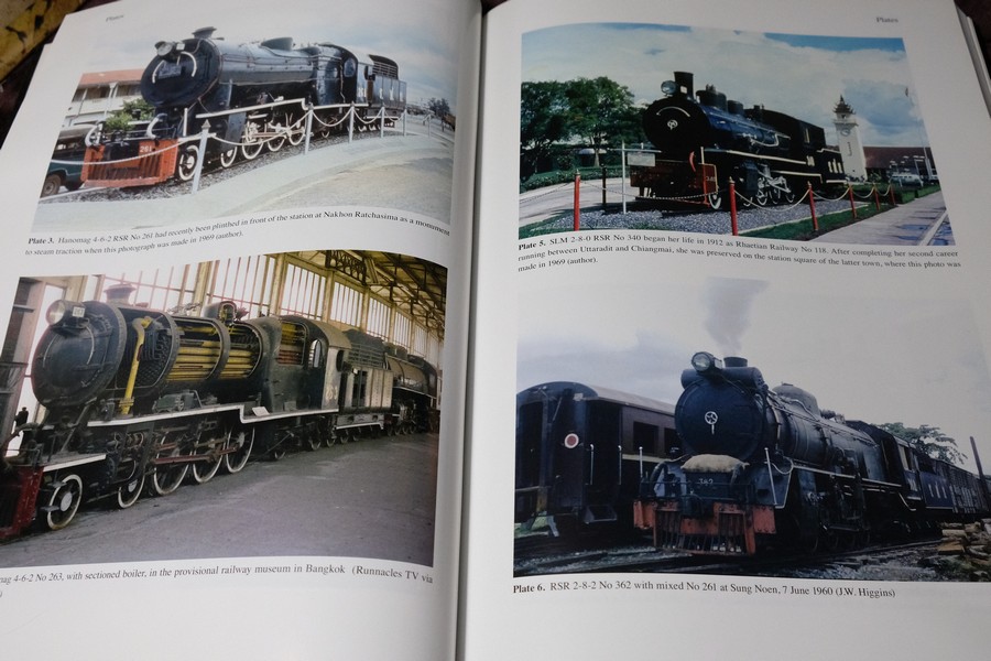 The Railways of Thailand by R.Ramaer พิมพ์ปี 2009