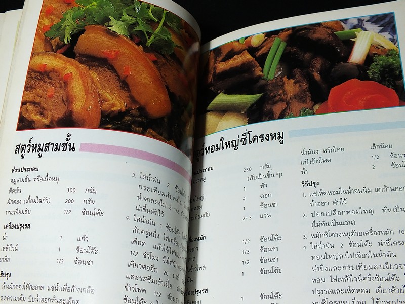 ตำราอาหารฮ่องเต้ สูตร เสริมพลัง รักษาสุขภาพ โดย หลี่เจิงเผิงจ่าน ปี 2532 (ภาพสีทั้งเล่ม)