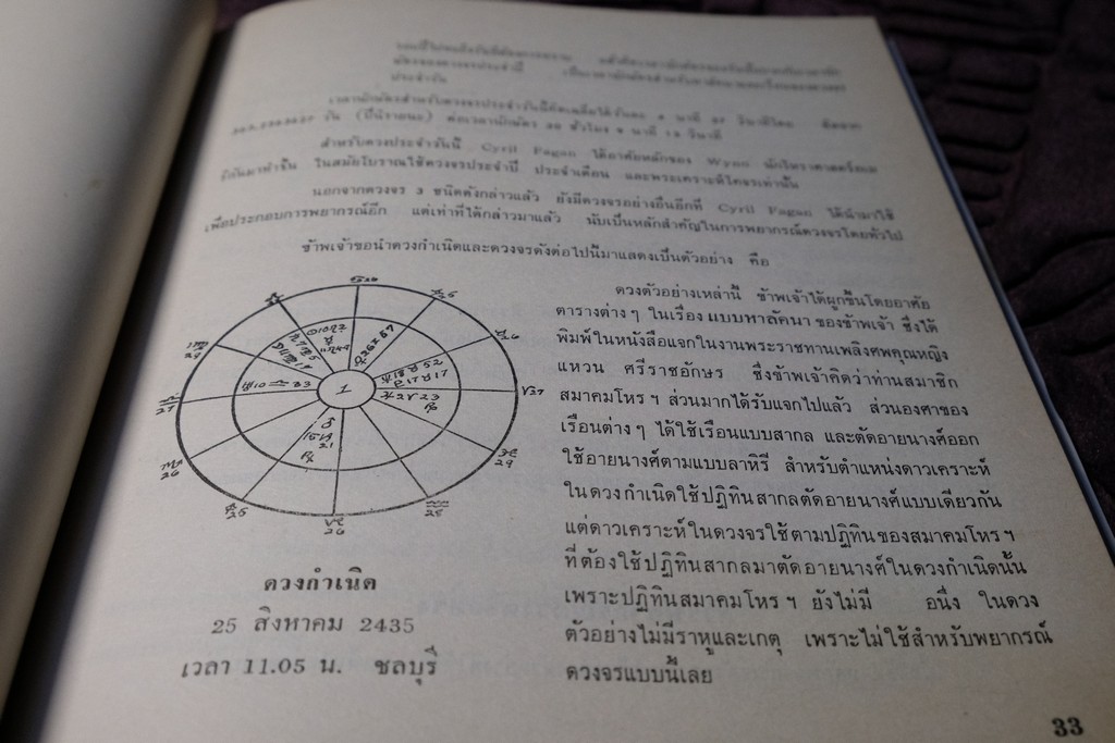 ความรู้บางเรื่องเกี่ยวกับโหราศาสตร์ เเละ วิธีวางลัคนาแบบถูกต้อง เเละ เเบบลัคนาสำเร็จ โดย พระยาบริรักษเวชชการ