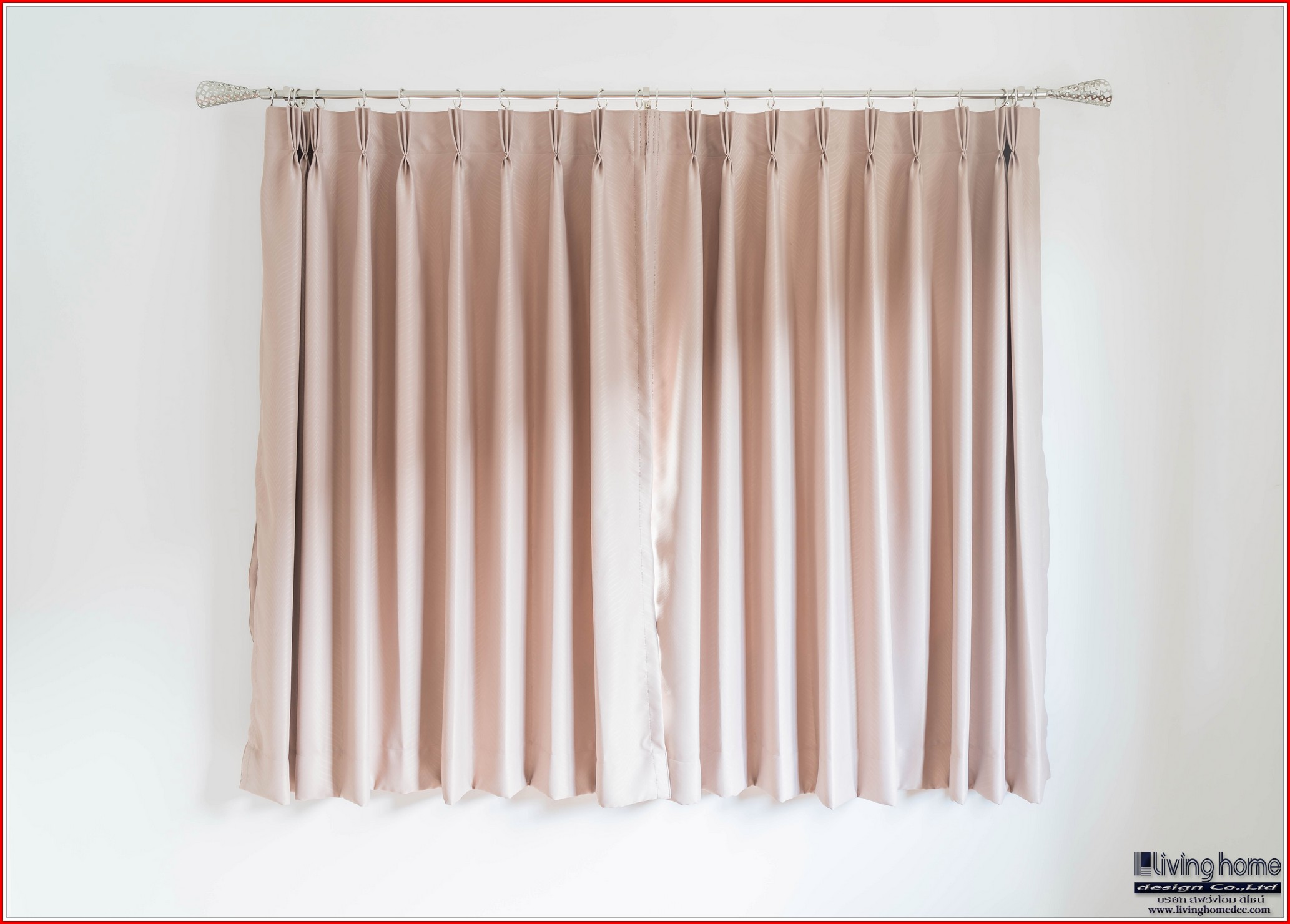 ม่านจีบรางโชว์ "Pleat Curtain Fashion Rod" ผ้าม่าน ม่าน มู่ลี่ มู่ลี่ไม้ ม่านม้วน วอลเปเปอร์ รับติดตั้ง ออกแบบ ราคาถูก ทุกประเภท ทุกรูปแบบ